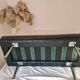 Barcelona black full grain bench