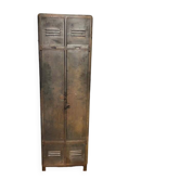 Vintage factory metal cabinet