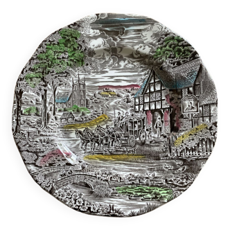 Lot 2 Enoch Wedgwood Dickens plates