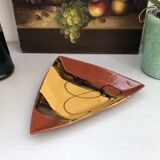 Ceramic pocket emptying dish