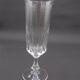Lot of 6 mismatched champagne flutes