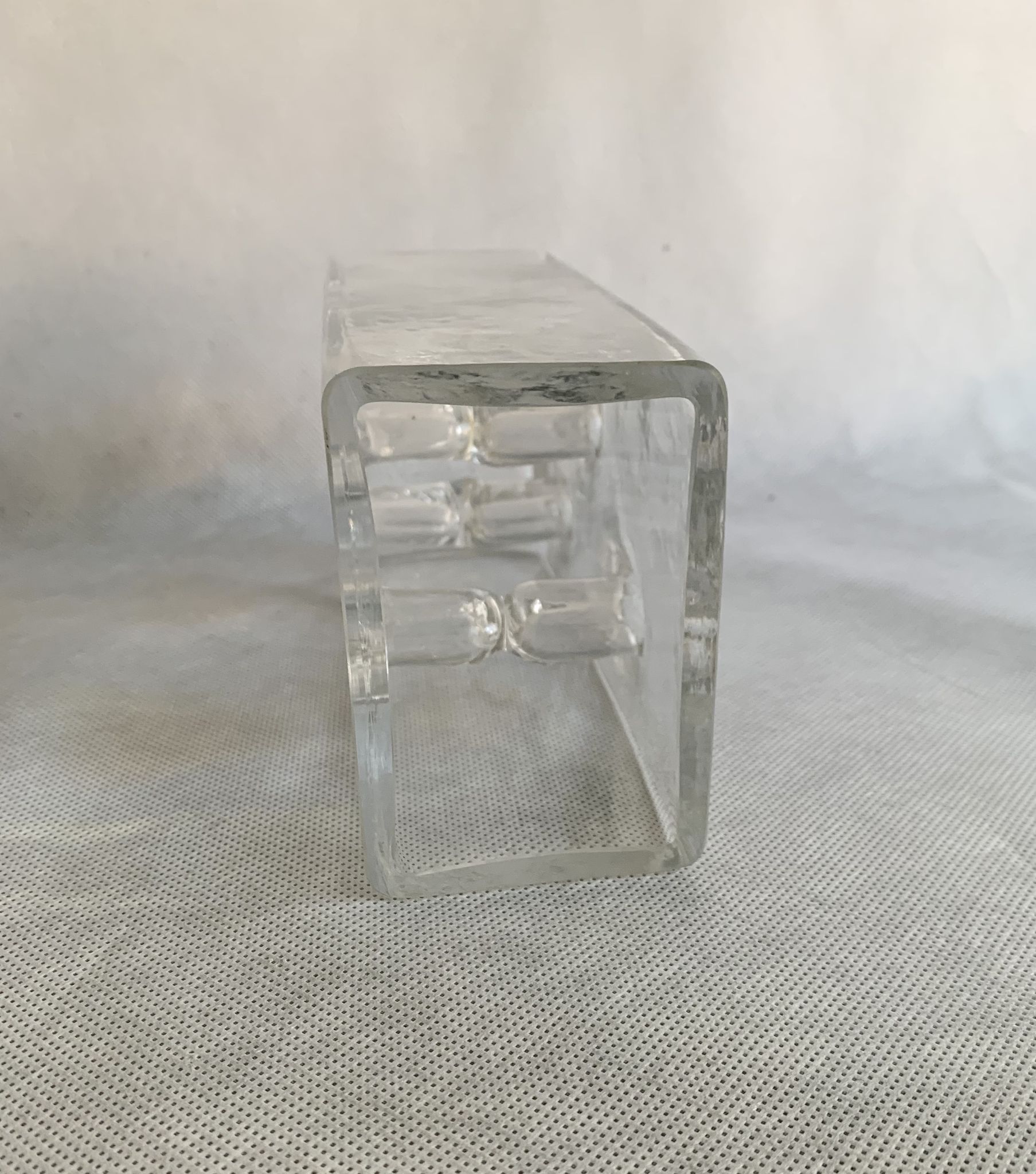 Block vase by Tirol Riedel, Austria, 1960s