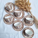 Vintage Rivanel cups and saucers