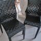 Kartell ami ami black chairs