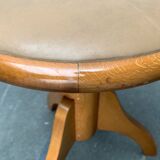 Mid-Century Industrial Tripod Swivel Stool, 1960s