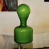 Vintage Scandinavian blown glass carafe 1970