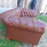 Vintage 2 seater Chesterfield sofa