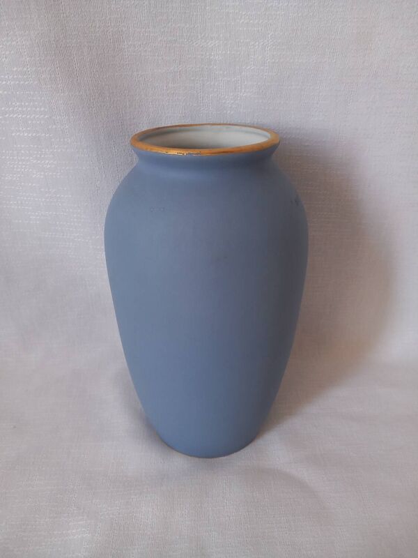 Vase bleu Camille Tharaud
