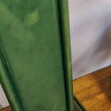 Lampe Art Déco Attribuée à Paul Dupré Lafon / Cuir Se killier et Parch