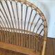 Rattan basket bed
