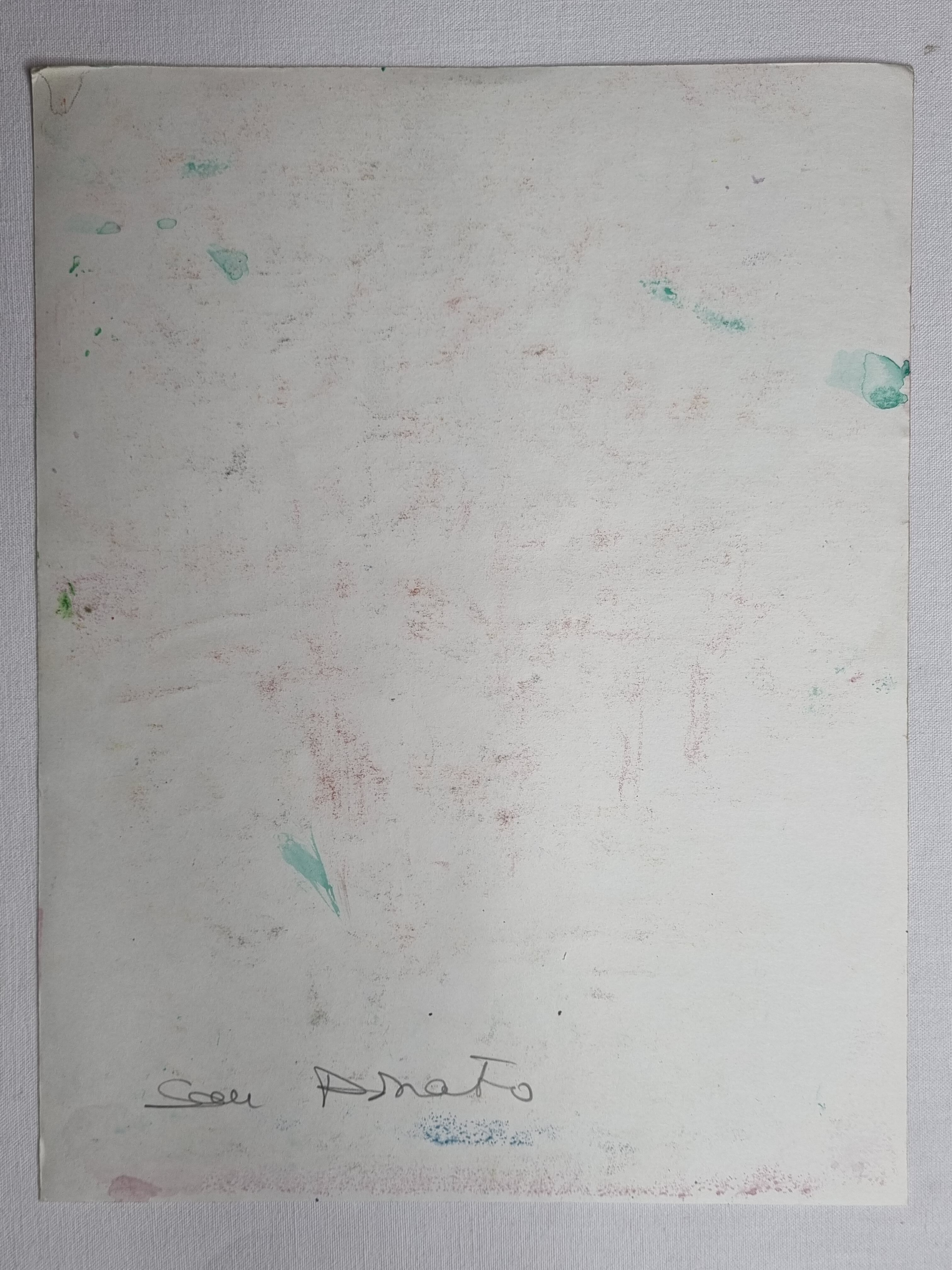 Oil pastel, notebook of a traveler in Tuscany 11, 31 x 24 cm