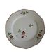 Beige plate with flower patterns Janine Hammage