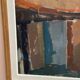 Large Original Swedish Oil on Canvas – “Still Life” by Ingvar Hällgren – Signed – Vintage & Framed – 89 × 42 cm (35" × 16.5")