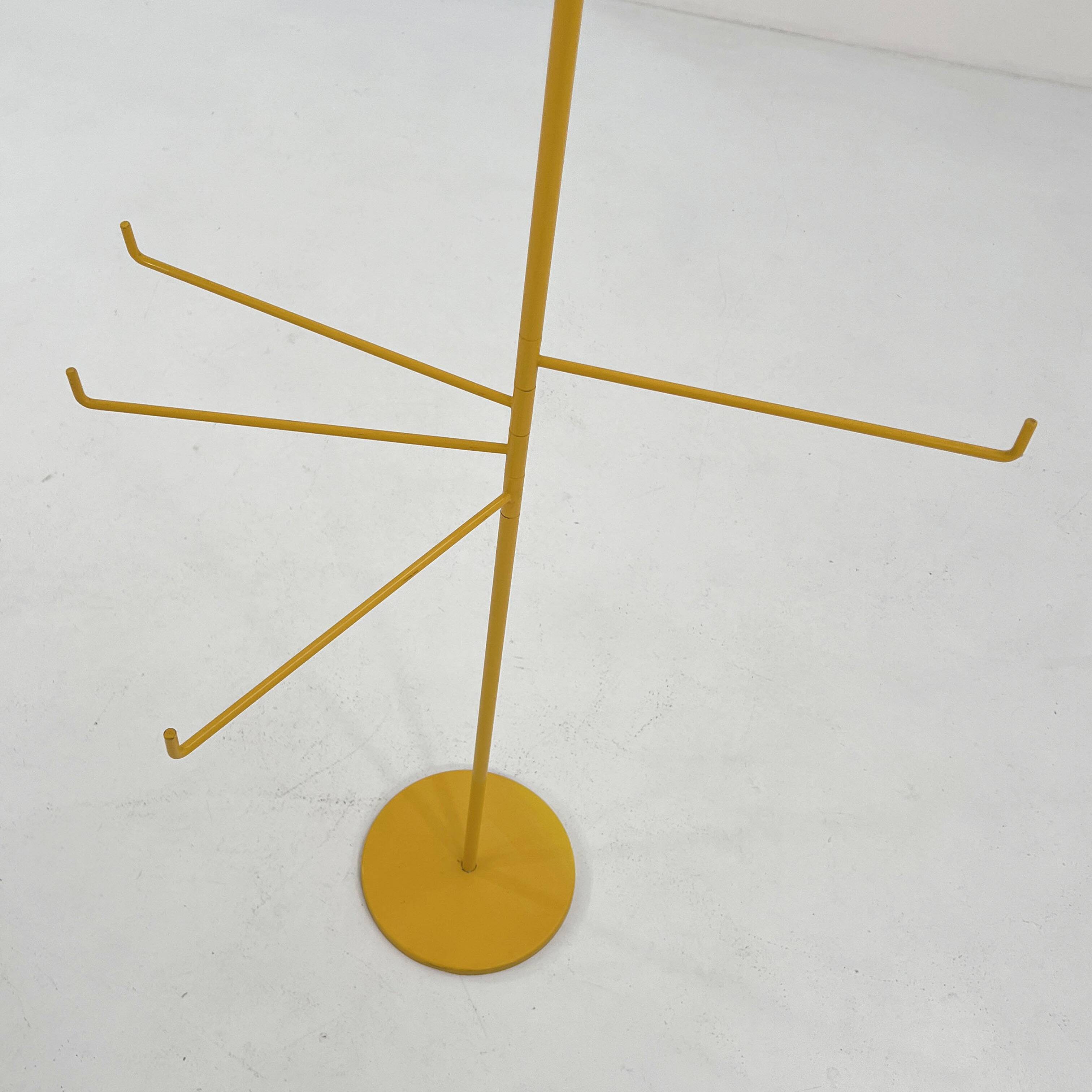 Yellow towel holder for Symbolbath, 1970