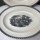 Set of 2 oval dishes in Wedgwood porcelain model "Lugano" old