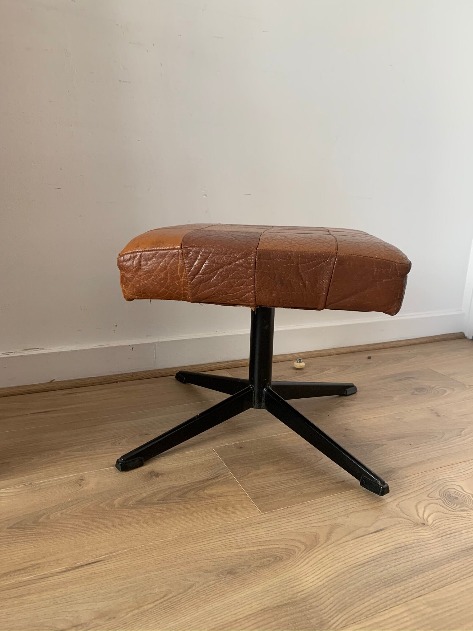 Scandinavian ottoman 1970