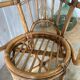 Fauteuil en rotin vintage