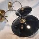 Wall lights in enamelled sheet metal