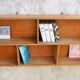 Wooden wall shelf