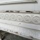 Antique patinated Louis XVI buffet, marble top.