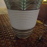 Ceramic table lamp signed