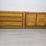 Vintage enfilade in elm by Maison Regain