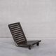 French alpine low mid-century lounge chair