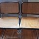 Pair of chairs cesca B32 Marcel Breuer black Gavina