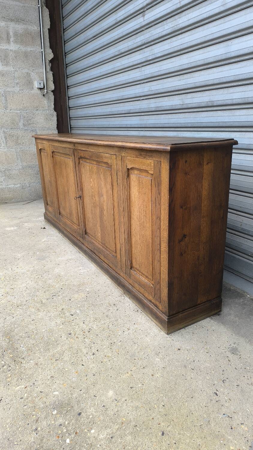 Solid oak sideboard from the 1940s