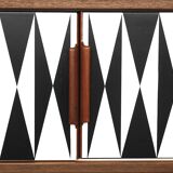 Norwegian teak vintage sideboard with pattern 1960 s