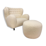 Italian lounge chair 1980