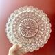 Holophane glass ceiling light - Ø 25 cm - H 9.5 cm