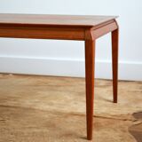 Scandinavian coffee table Danish teak vintage 1960s