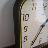 Pendule murale vintage Vedette horloge