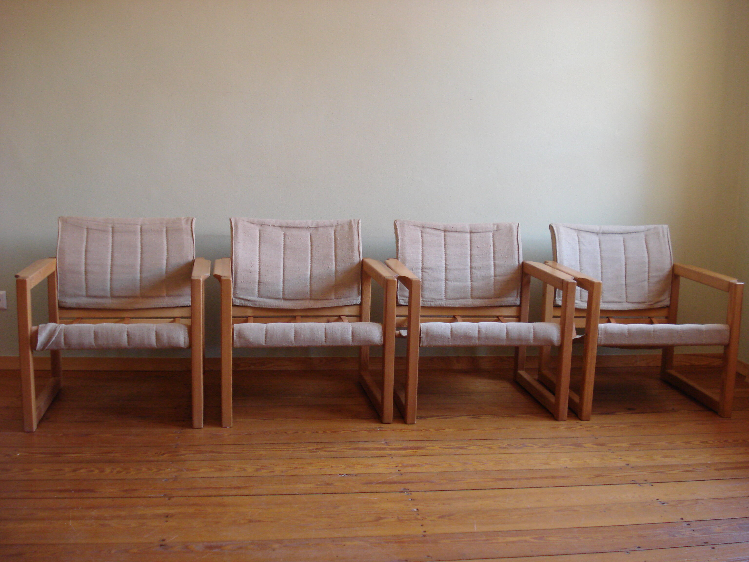 4 fauteuils Diana par Karin Mobring pour Ikea, 1970