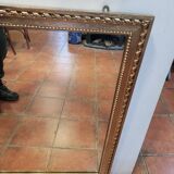 Miroir ancien en bois doré 66x91cm