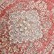 Tapis persan vintage rouge délavé 7x10, 199x311 cm