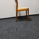 A set of six vintage Danish design dinning chairs by Niels Koefoed