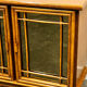 Vintage mirrored bamboo sideboard by Maugrion for Roche Bobois, 1970s. France