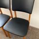 Pair of Scandinavian chairs from the 60s in teak