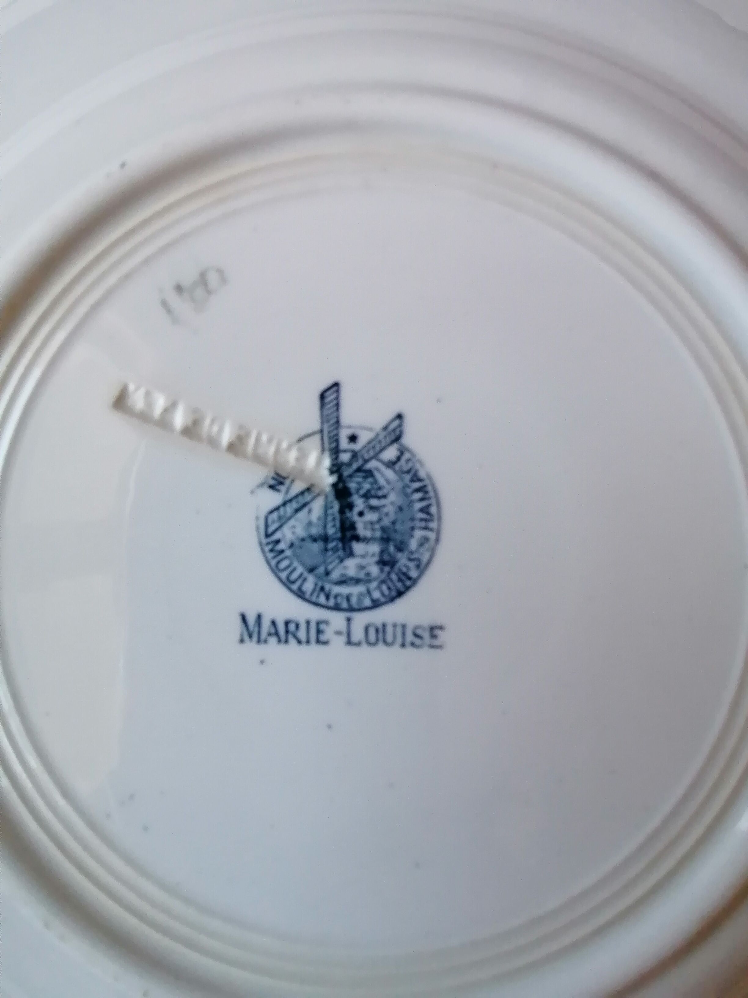 6 plates earth of iron blue and white mill of wolves