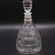 Carafe in glass faceted with Cap