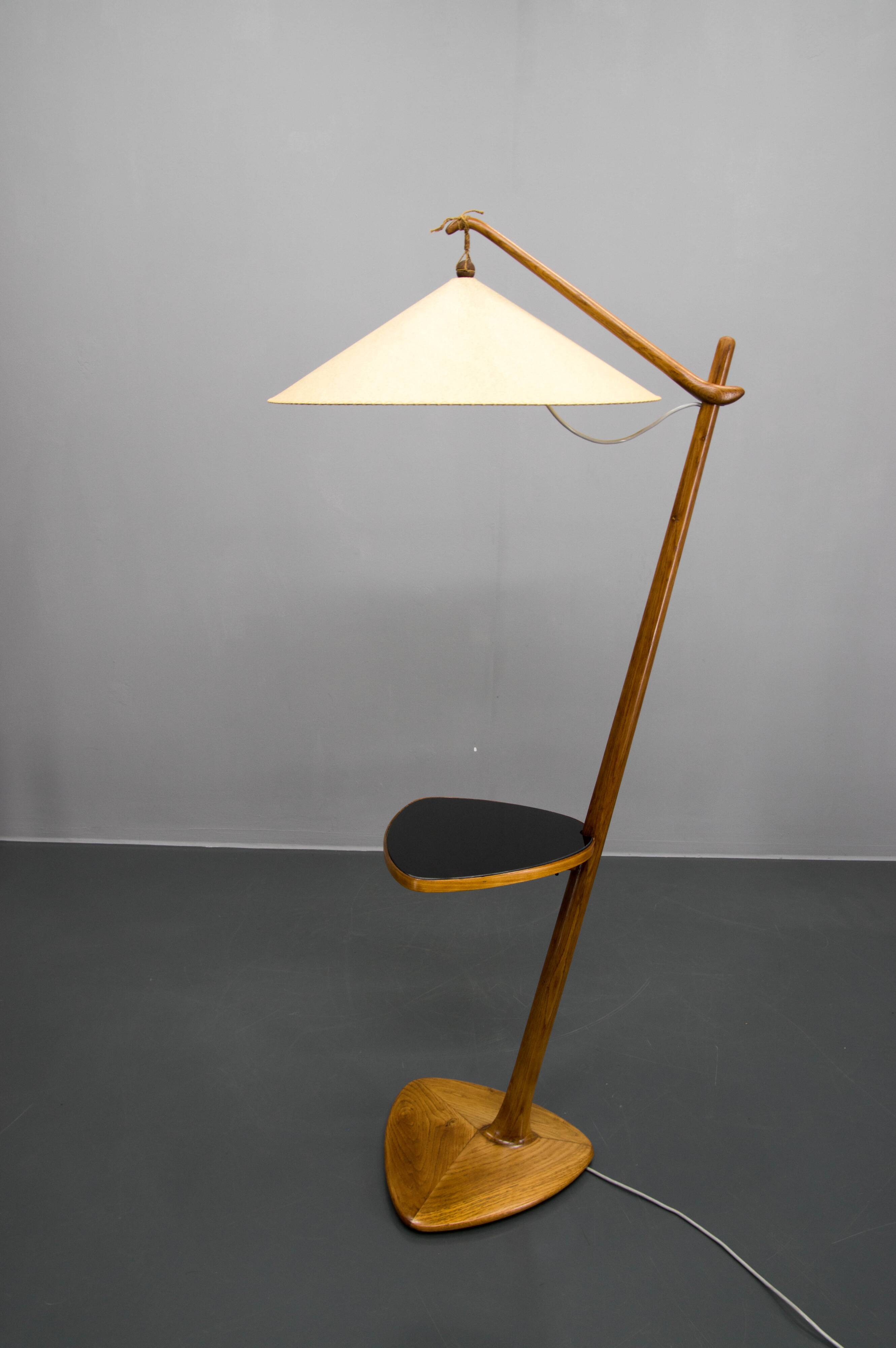 Floor Lamp by Rada for Krasna Jizba, Czechoslovakia, 1940s