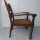 Vintage brutalist armchair