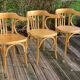 Light beech Baumann armchair