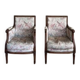 Antique bergère armchairs