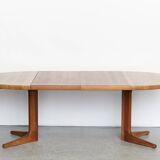 Table à manger en teck Svend Åge Eriksen pour Glostrup