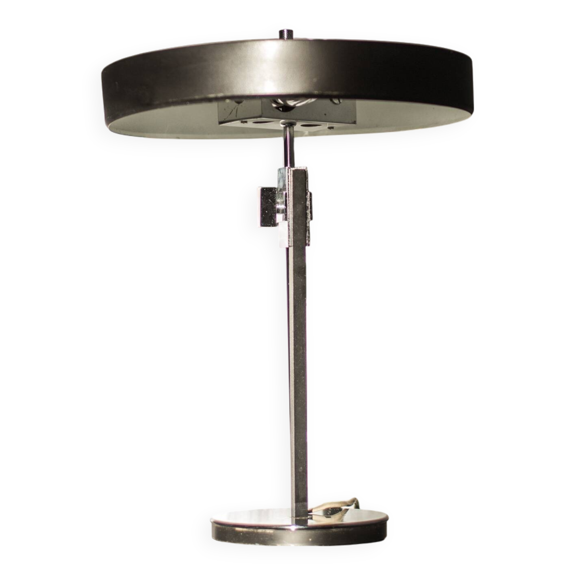 Vintage Bauhaus lamp attributed to Kaiser Leuchten by Boulanger, 1960