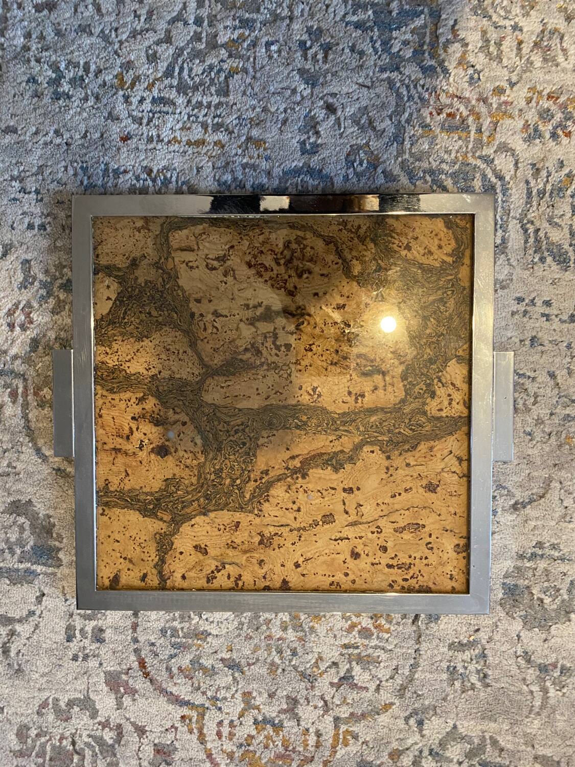 Plateau décoratif en bois