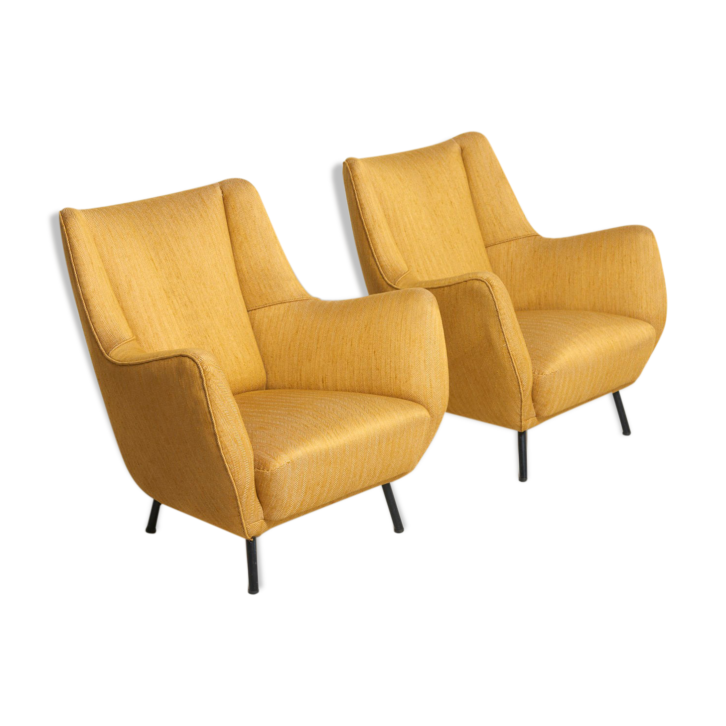 Pair of armchairs, Italy - 1950